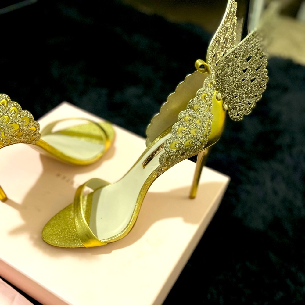 Sophia Webster Chiara Embellished Leather Sandals